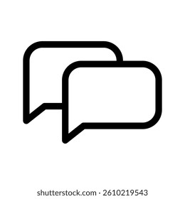 Chat Icon Vector Symbol Design Illustration
