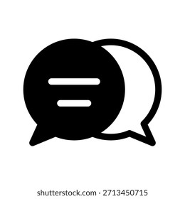 Chat Icon Vector Symbol Design Illustration