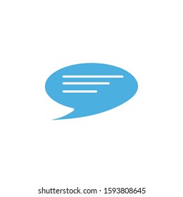 chat icon vector template illustration