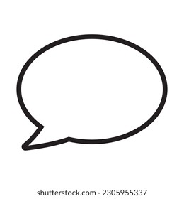 chat icon vector template illustration logo design