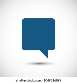 Chat icon. Voice speech bubble vector icon. Messages icon. Communicate symbol. Dialogue of people