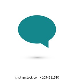 Chat icon. Voice speech bubble vector icon. Messages icon. Communicate symbol. Dialogue of people