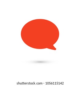 Chat icon. Voice speech bubble vector icon. Messages icon. Communicate symbol. Dialogue of people