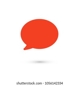 Chat icon. Voice speech bubble vector icon. Messages icon. Communicate symbol. Dialogue of people
