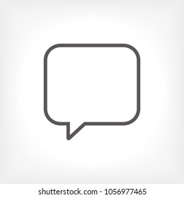 Chat icon. Voice speech bubble vector icon. Messages icon. Communicate symbol. Dialogue of people