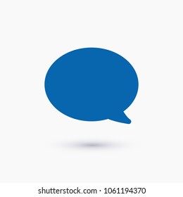 Chat icon. Voice speech bubble vector icon. Messages icon. Communicate symbol. Dialogue of people