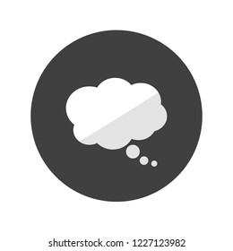 Chat icon. Voice speech bubble vector icon. Messages icon. Communicate symbol. Dialogue of people