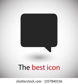 Chat icon. Voice speech bubble vector icon. Messages icon. Communicate symbol. Dialogue of people