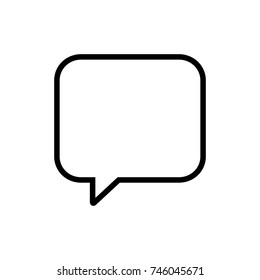 Chat icon. Voice speech bubble vector icon. Messages icon. Communicate symbol. Dialogue of people