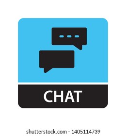 Chat icon for web and mobile