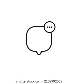Icono de conversación. Para sitios web y aplicaciones móviles