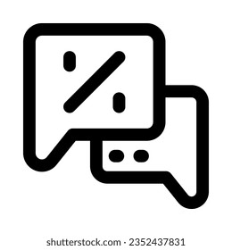 chat icon for your website, mobile, presentation, and logo design.