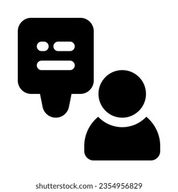 chat icon for your website, mobile, presentation, and logo design.