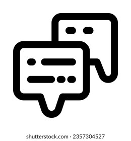 chat icon for your website, mobile, presentation, and logo design.