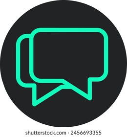 chat icon,comment icon for business graphic assets.stock illustration