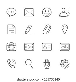 Chat Icons for Application