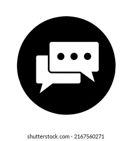 Chat icon,vector logotype,multimedia and digital message symbol element. Use for web,app amd mobile development concept.