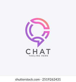 Plantilla del logotipo de la letra C