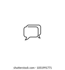 chat line icon