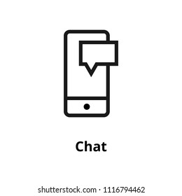 Chat line icon