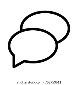 chat line icon
