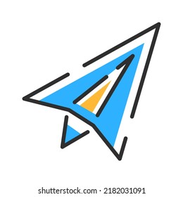 Icono de línea de conversación. Ilustración del vector