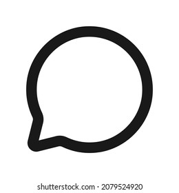 Chat line UI icon design 