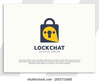 Design-Vorlage für Chat-Logos