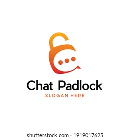 Chat Lock Media Logo Design