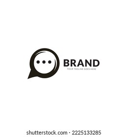 Chat Logo App Vector Template Design, Talk Logo, is designed for chat apps