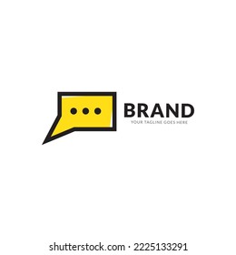 Chat Logo App Vector Template Design, Talk Logo, is designed for chat apps