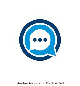 Chat Logo can be used for company, icon, and others.