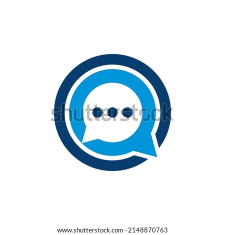 Chat Logo can be used for company, icon, and others.