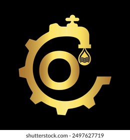 Chat Logo combine with letter O vector template