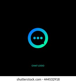 Chat logo. Communication.