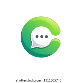 Chat logo design