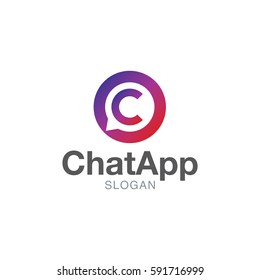 Chat logo design