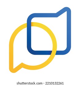 Chat logo design. Icon Chat or communication design