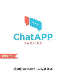 chat logo design template