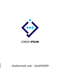 chat logo design template. G logo design template 