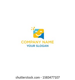 Chat Logo Design Template Inspiration
