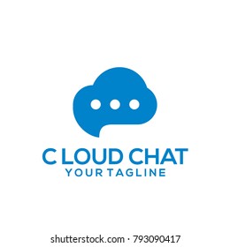 Chat Logo Design Vector