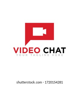 Ilustración de vectores de diseño de logotipos de chat