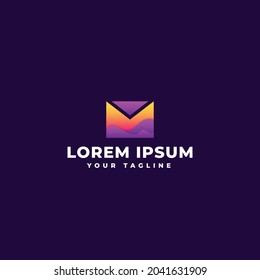 Chat Logo Gradient Brand For Company