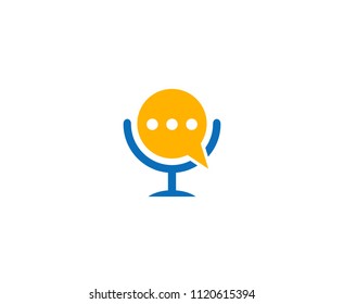 Chat logo icon 