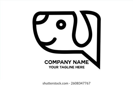 chat logo icon about animals