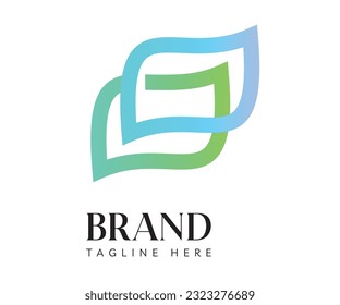 Plantilla de diseño de iconos del logotipo de chat. Usable para marca, logotipos de negocios y tecnología.

