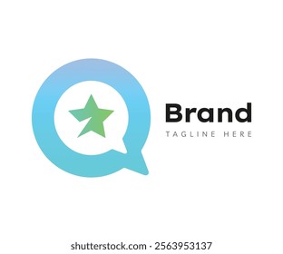 Chat logo icon design template elements. Usable for Branding, Business and Technology Logos.
