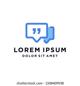 chat logo icon vector illustration