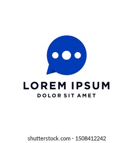 chat logo icon vector illustration